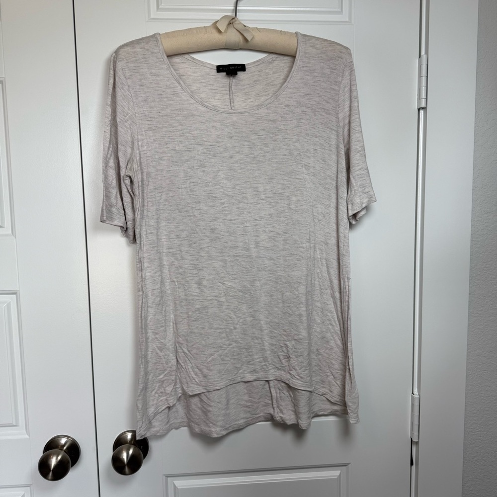Willi Smith Gray Relaxed Fit Tee